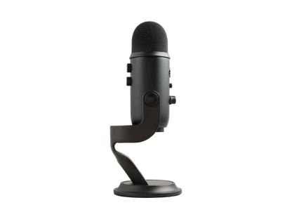 Logitech Yeti Premium Multi-Pattern USB Microphone with Blue VO!CE - 988-000100 - Blackout