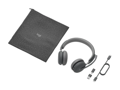 Logitech Zone 950 Wireless Headset with Hybrid ANC and Noise-Cancelling Mic