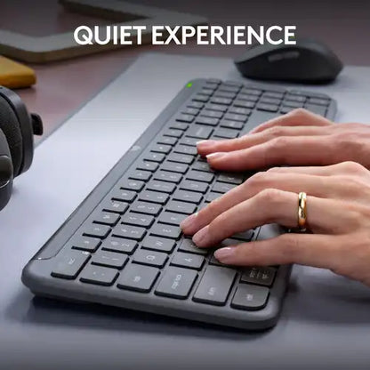 Logitech Signature Slim Combo MK955 Full Size Keyboard and Mouse