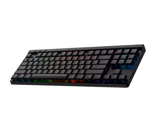 Logitech G515 Lightspeed TKL Wireless Tactile Low-Profile Gaming Keyboard - 920-012423 - Black