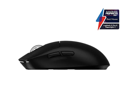 Logitech Pro X Superlight 2 Lightspeed Wireless Gaming Mouse - 910-006628 - Black