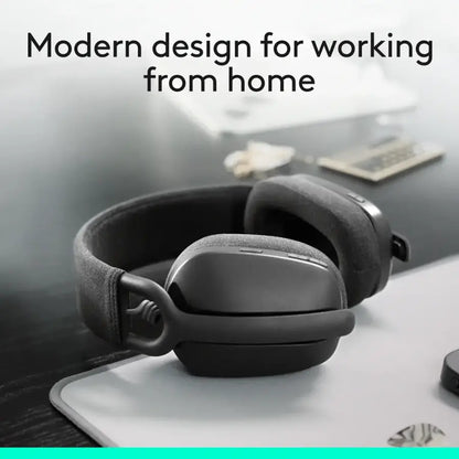 Logitech Zone Vibe 100 Wireless Bluetooth Over-Ear Headphones - Graphite - 981-001256