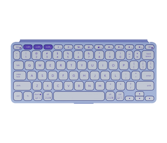 Logitech Keys-to-Go-2 Ultra Portable Keyboard with Cover for Tablets - 920-012920 - Lilac