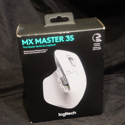 Logitech MX Master 3S Performance Wireless Mouse - Pale Gray - 910-006558