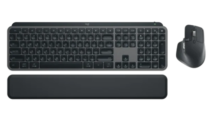 Logitech MX Keys S Combo 920-012274 - MX Master 3S Mouse, MX Keys S Keyboard, and MX Palm Rest