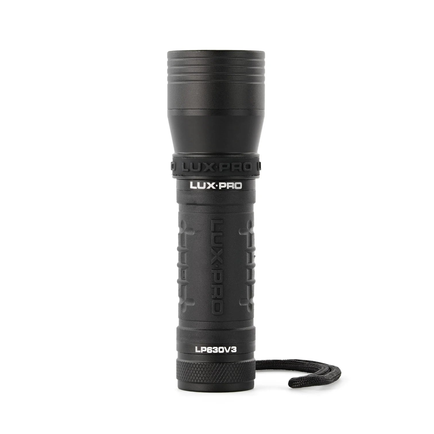 LuxPro LP630V3 Focusing LED Flashlight with TackGrip - 630 Lumens