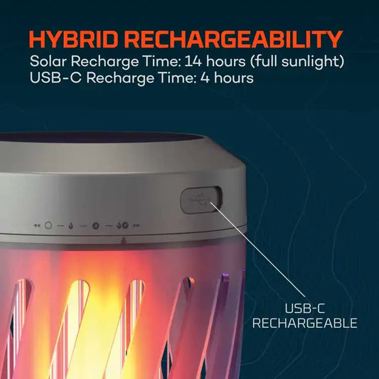 Nebo Solar Zapper and Lantern - NEB-ZAP-0003 - USB-C Rechargeable