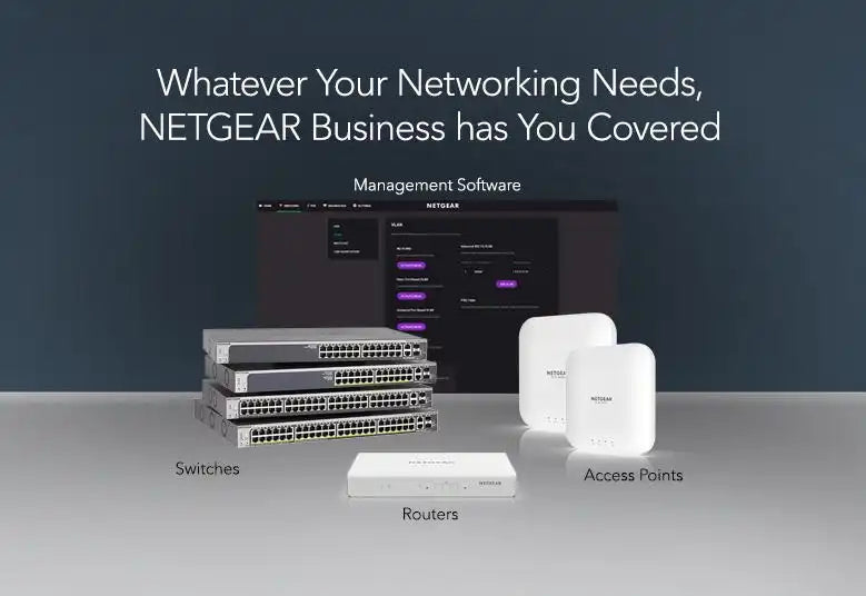 Netgear GS108LP 8-Port Gigabit Ethernet PoE+ Unmanaged Switch with FlexPoE