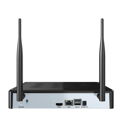 Night Owl 4 Wire Free Battery Cameras and 4K WiFi 10 Channel NVR Security System - BTWN81-42B