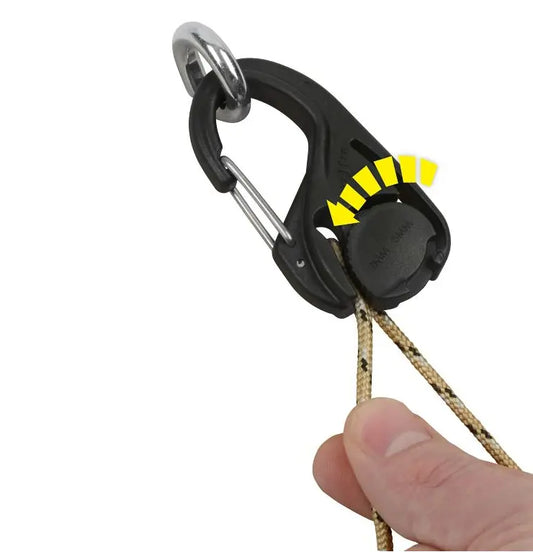 Nite Ize 2-Pack CamJam Cord Tightener with 8FT Rope - NCJ-25-2R3S2