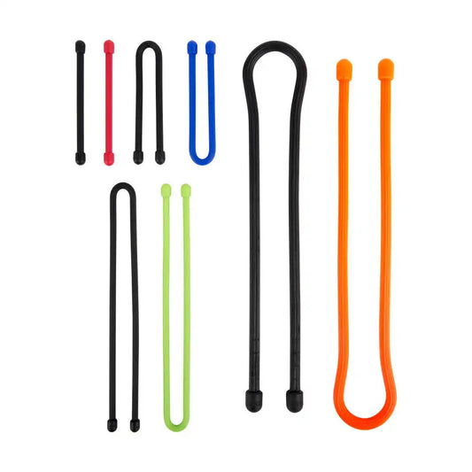 Nite Ize Gear Tie Reusable Rubber Twist Tie - 8-Pack - GTBA-A2-R8 - Assorted Pack