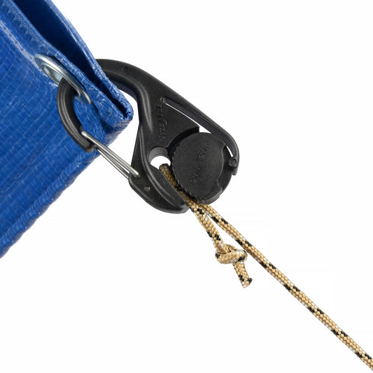 Nite Ize CamJam Cord Tightener - 2-Pack with 8FT Rope - NCJ-25-2R3 - Plastic