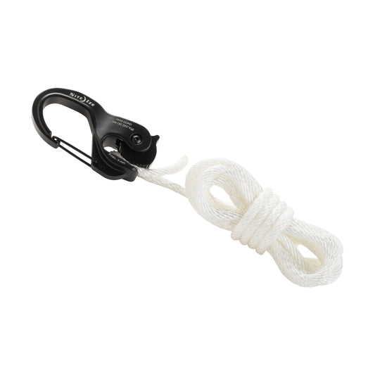 Nite Ize CamJam XT Aluminum Rope Tightener with 10FT Rope - NCJLA-02-R3 - Large