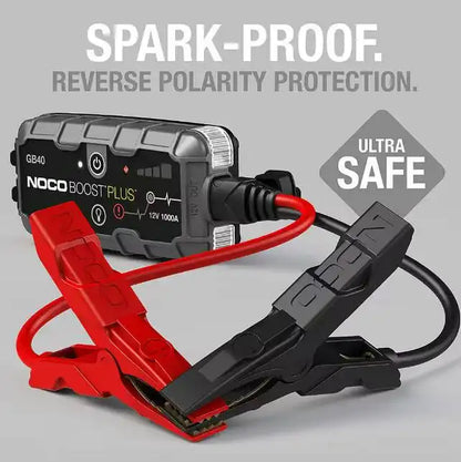 NOCO GB40 Boost Plus 1000A UltraSafe Lithium Jump Starter - For 12V