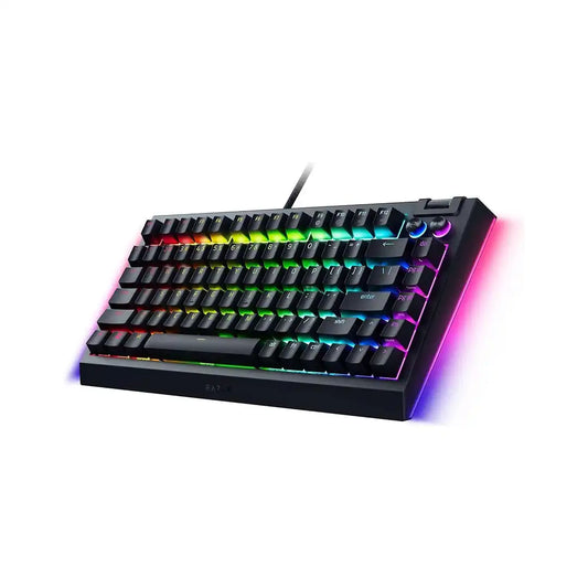 Razer Blackwidow V4 75% Hot-Swappable Mechanical Gaming Keyboard - RZ03-05000200-R3U1
