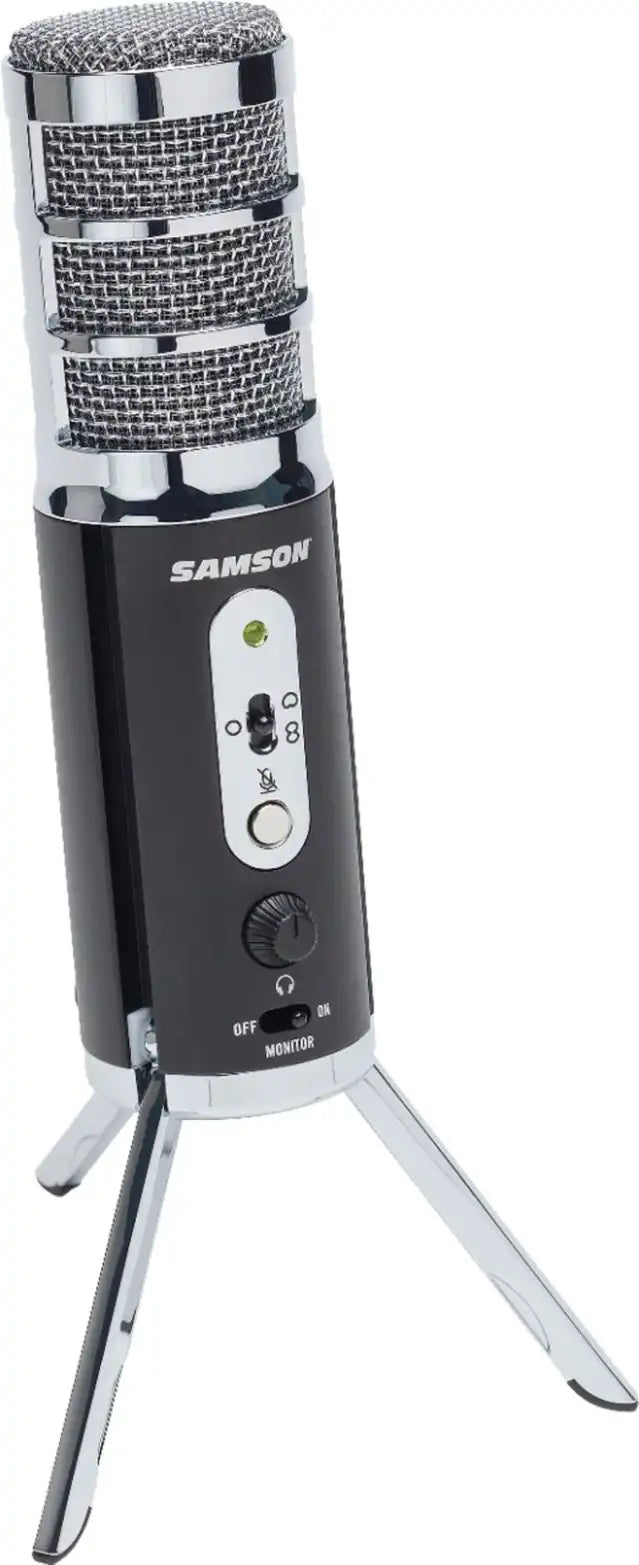 Samson Satellite USB / iOS Broadcast Microphone with Software - SASATHD