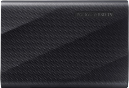 Samsung 4TB Portable SSD T9 External Storage - USB 3.2 Gen2x2 - Black - MU-PG4T0B
