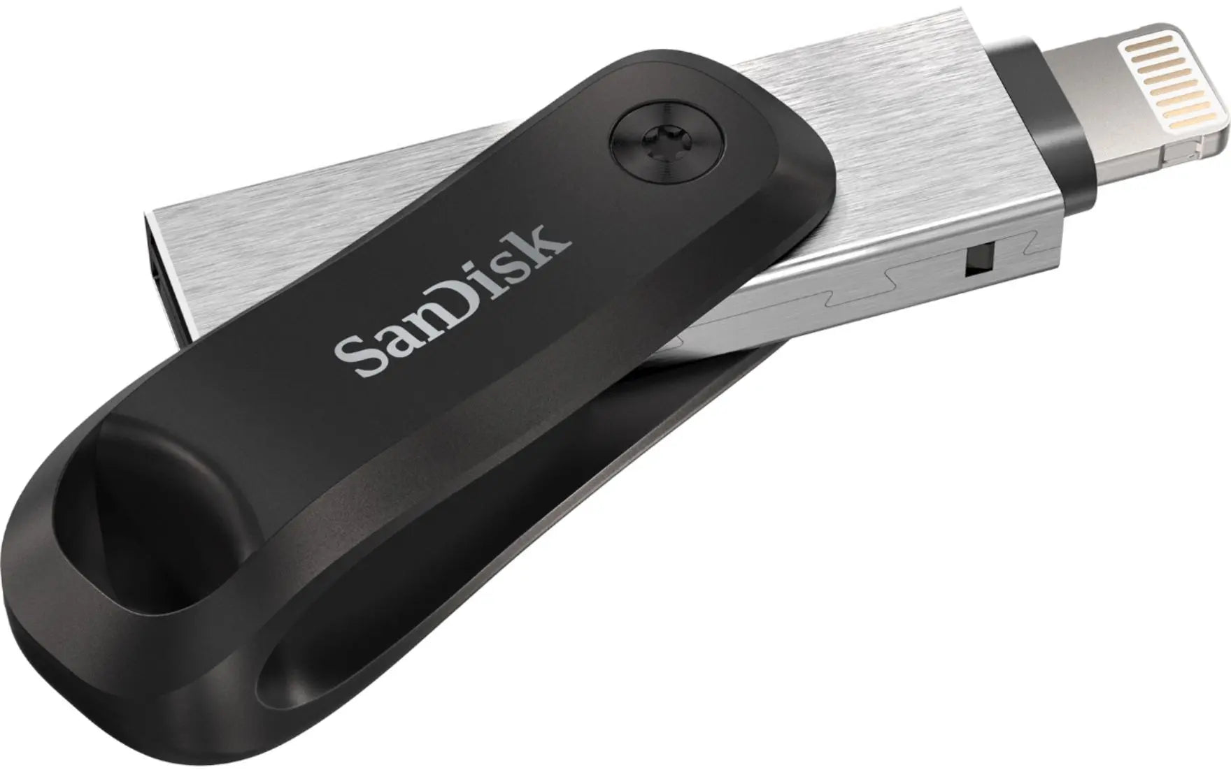 SanDisk 256GB iXpand Flash Drive Go USB 3.0 to Lightning - SDIX60N-256G-AN6NE - Black / Silver