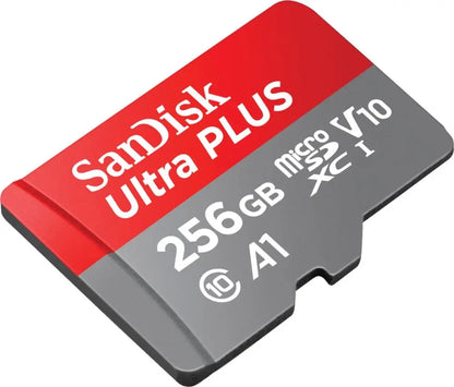 SanDisk 256GB Ultra Plus microSD microSDXC UHS-I Memory Card SDSQUB3-256G-ANCMA