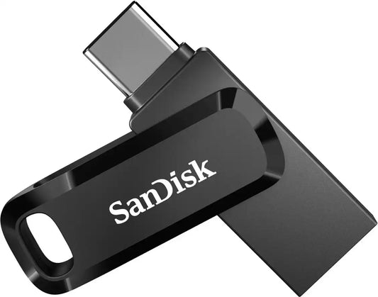 SanDisk 512GB Ultra Dual Drive Go USB Type-C Flash Drive - SDDDC3-512G-A46 - Black
