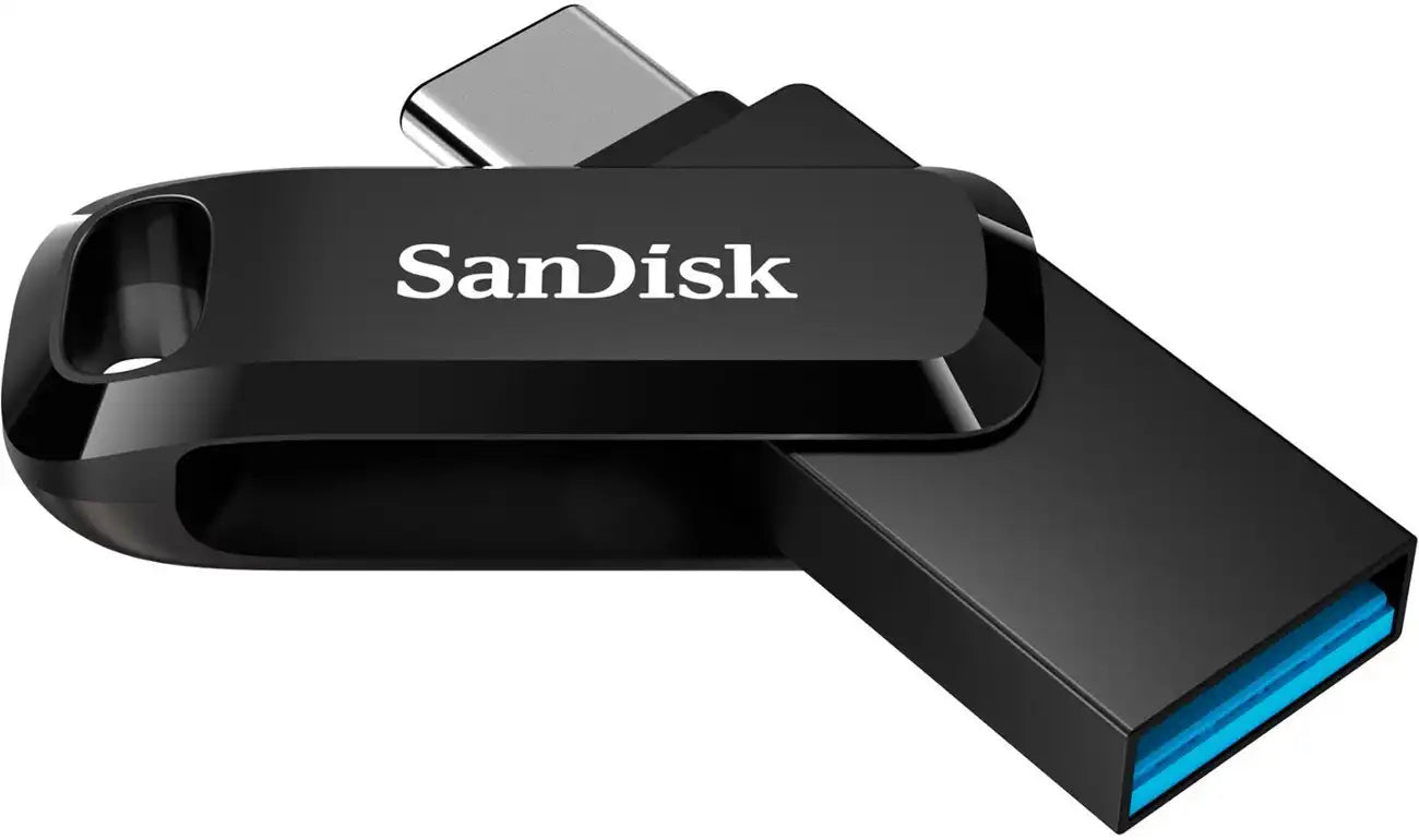 SanDisk 512GB Ultra Dual Drive Go USB Type-C Flash Drive - SDDDC3-512G-A46 - Black