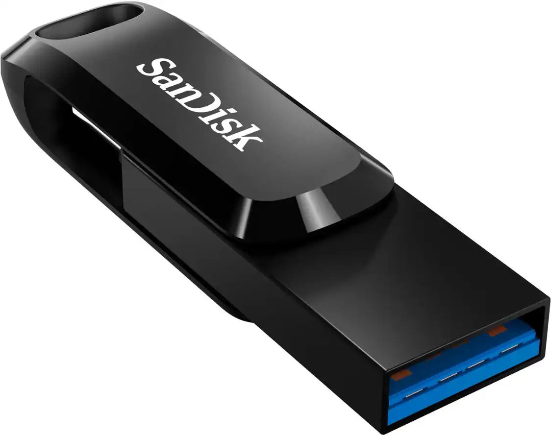 SanDisk 512GB Ultra Dual Drive Go USB Type-C Flash Drive - SDDDC3-512G-A46 - Black