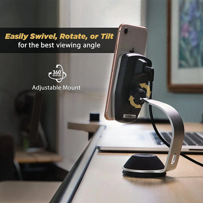 Scosche MagicMount Qi Wireless Charging Magnetic Mount - For Mobile Devices - MPQOHM-XTSP