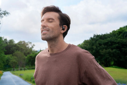 Shokz OpenFit Open-Ear True Wireless Earbuds - T910 - Black