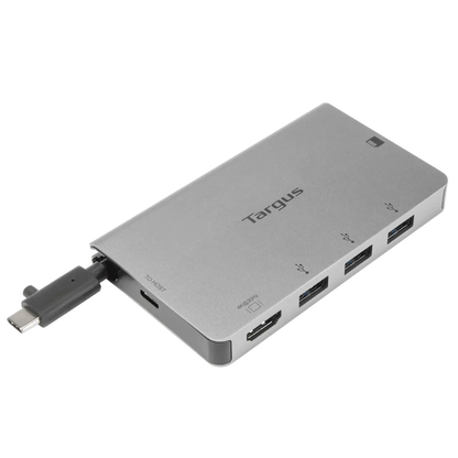 Targus ACA963BT USB-C Single Video Multi-Port Hub - Silver