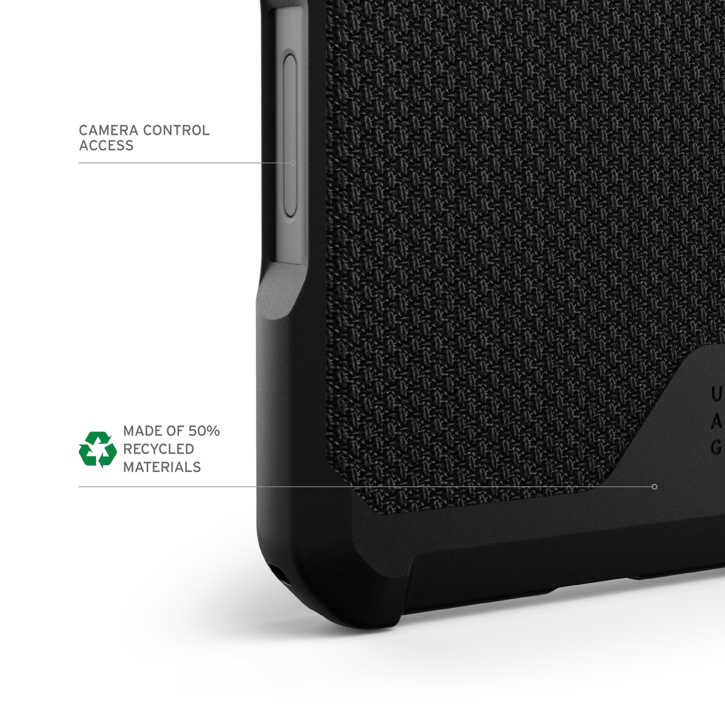 UAG Urban Armor Gear Metropolis LT Case for 2024 iPhone 16 Pro - Kevlar Black