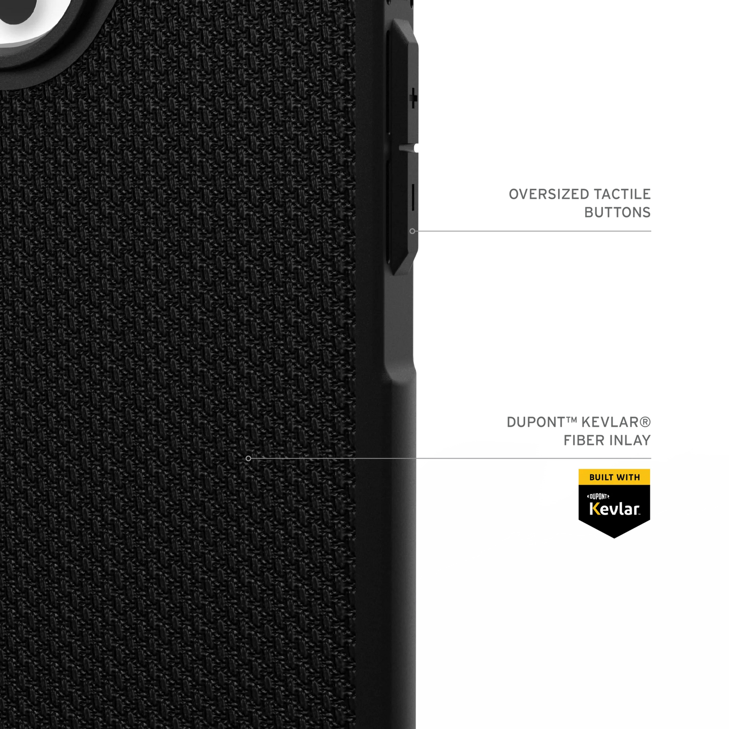 UAG Urban Armor Gear Metropolis LT Case for 2024 iPhone 16 Pro - Kevlar Black