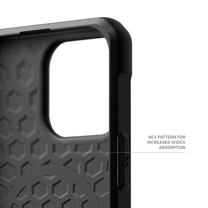 UAG Urban Armor Gear Metropolis LT Case for 2024 iPhone 16 Pro - Kevlar Black