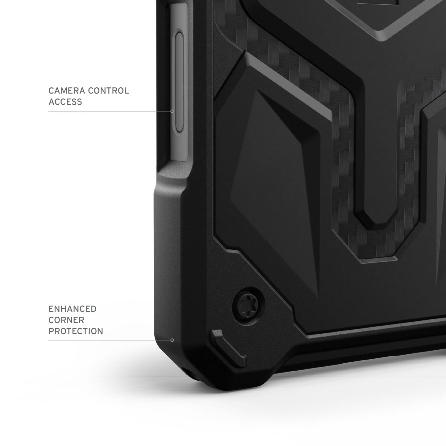 UAG Urban Armor Gear Monarch Pro Case for 2024 iPhone 16 Pro - Carbon Fiber