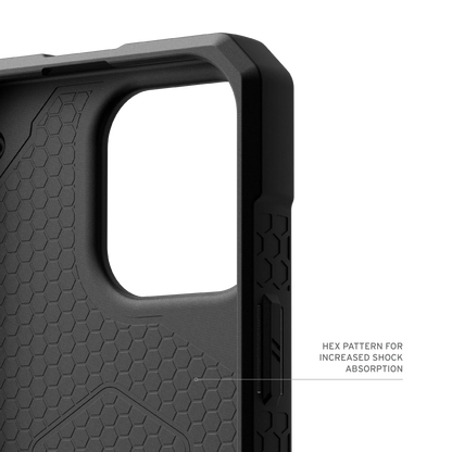 UAG Urban Armor Gear Monarch Pro Case for 2024 iPhone 16 Pro - Carbon Fiber