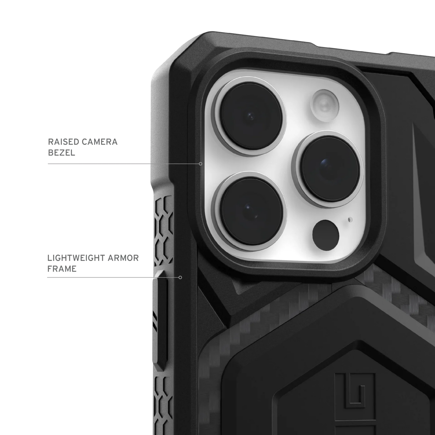 UAG Urban Armor Gear Monarch Pro Case - Carbon Fiber - 114457114242