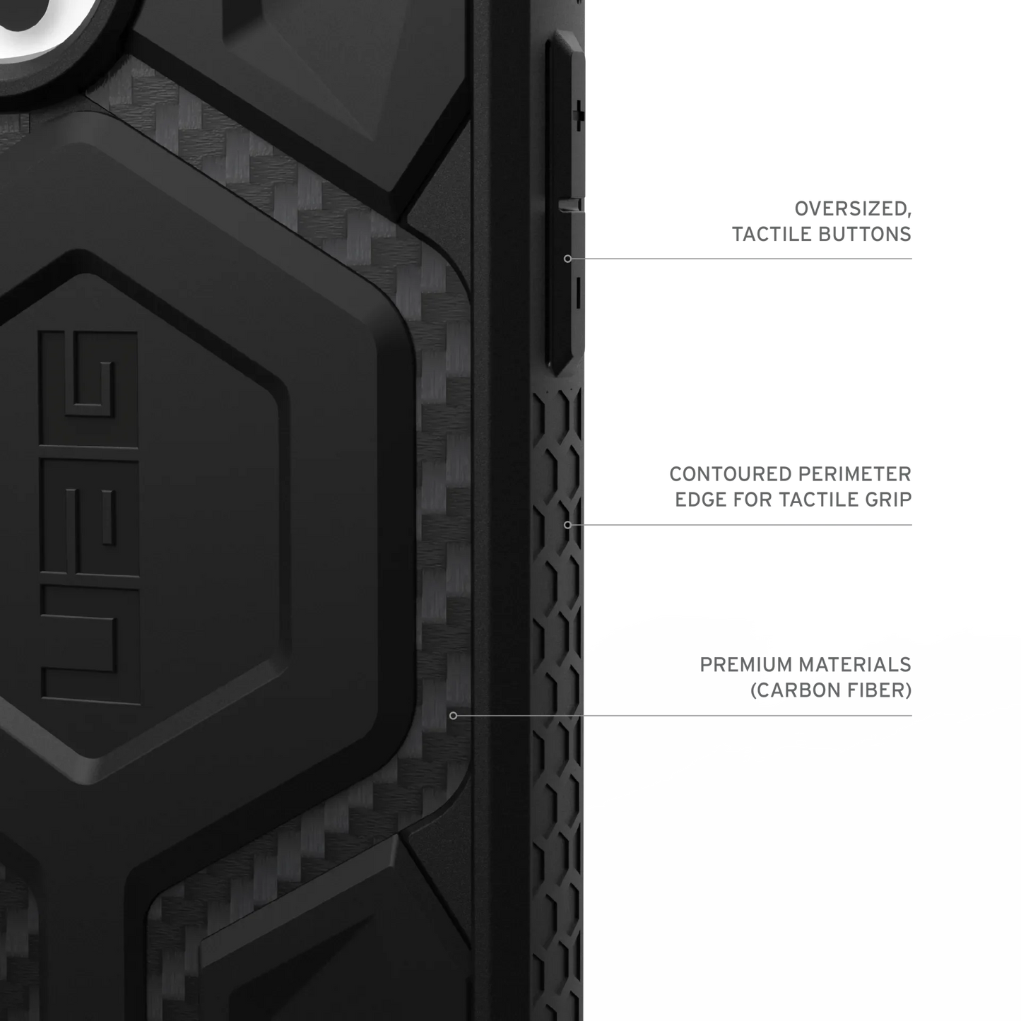 UAG Urban Armor Gear Monarch Pro Case - Carbon Fiber - 114457114242