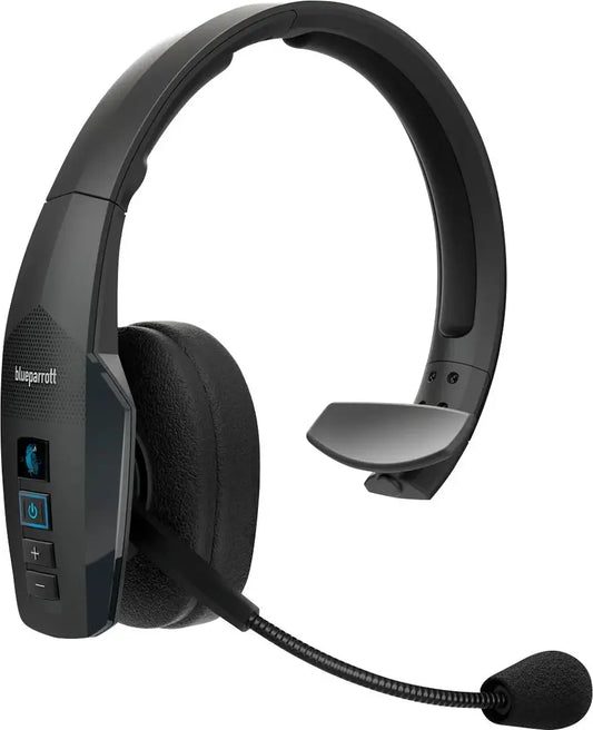 BlueParrott B450-XT Wireless Bluetooth Noise Cancelling Headset with Outstanding Comfort - Black